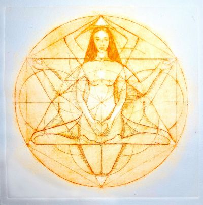 Radiance (from Universal Mother Series) by Natalia Koren Kropf