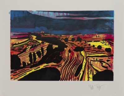 Falk Töpfer, Landscape 2, Screenprint