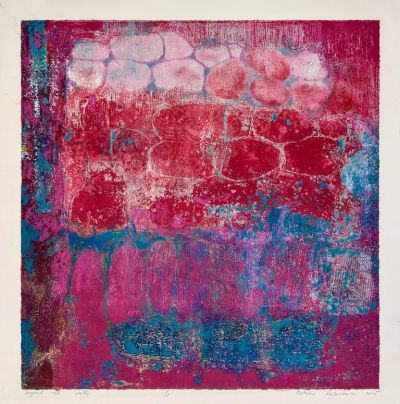 Best in Show Natasha Karpinskaia, Beyond the Wall, 2025. Monotype