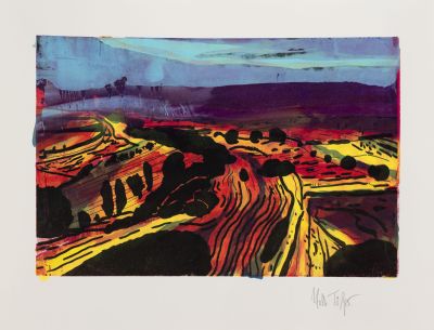 Falk Töpfer, Landscape 1, Screenprint