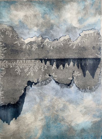 Crystal Land and Sea by Melinda Green Tepler